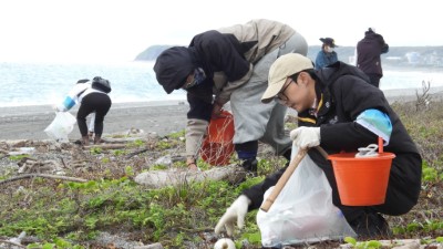 七星潭啟動臨海植群「宮脇法」復育，　營造親人的森林生態。